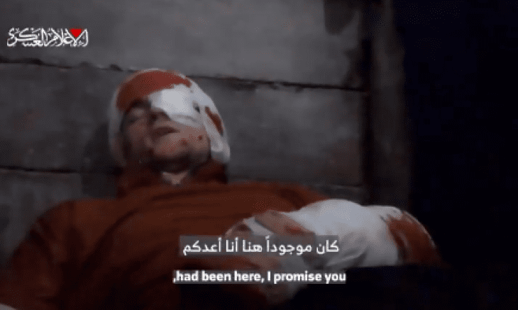 أسير اسرائيلي : تعرضت للقصف مرتين و اجهل مصير زميلي – شاهد